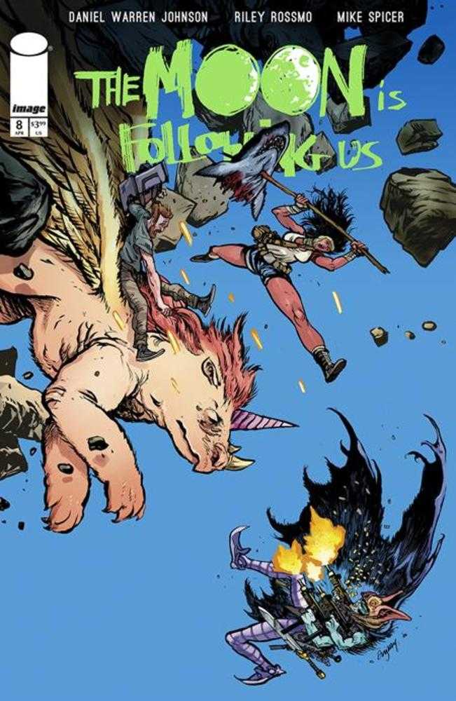 The Moon Is Following Us #8 (Of 10) Cover B Daniel Warren Johnson & Mike Spicer Variant Image Comics