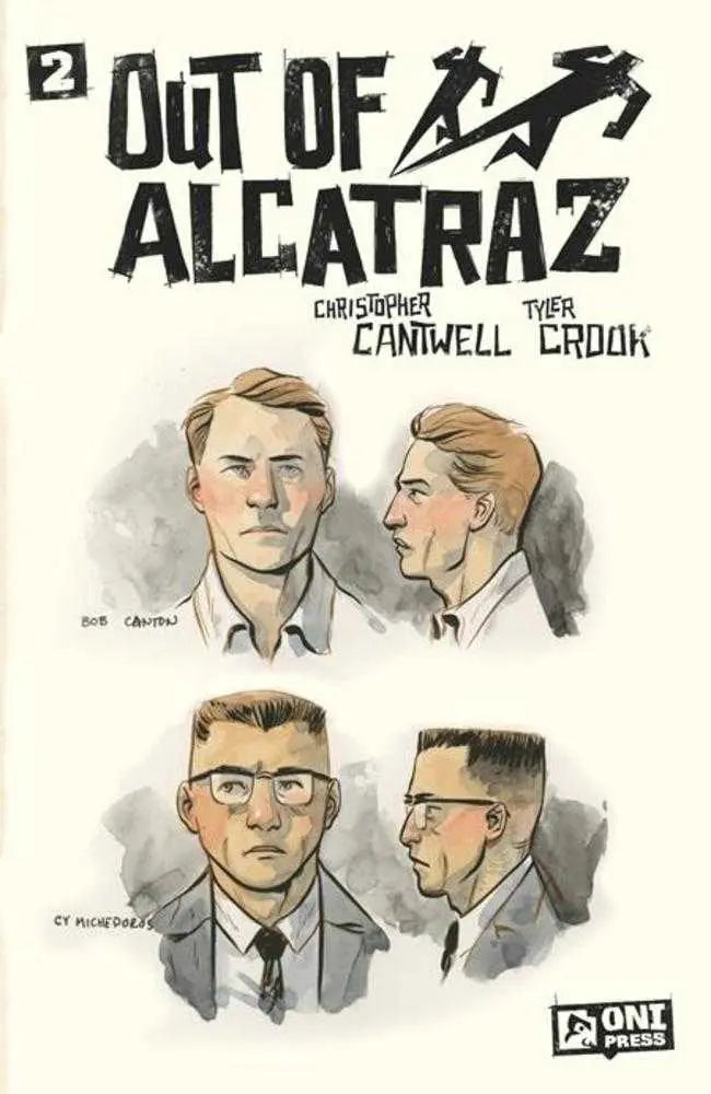 Out Of Alcatraz #2 (Of 5) Cover C 1 in 10 Tyler Crook Sketchbook Variant Oni Press