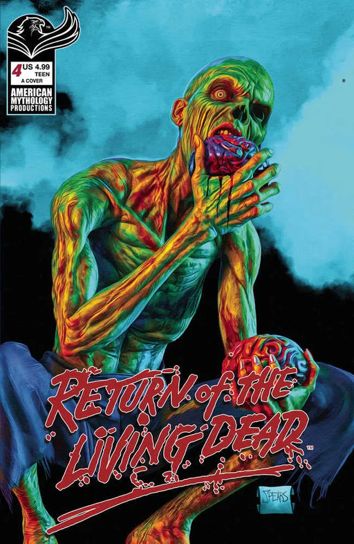 Return Of The Living Dead #4 Cover A Spears Painted American Mythology Productions