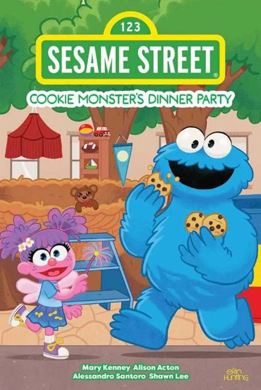 Sesame Street Cookie Monsters Dinner Party Hardcover Oni Press