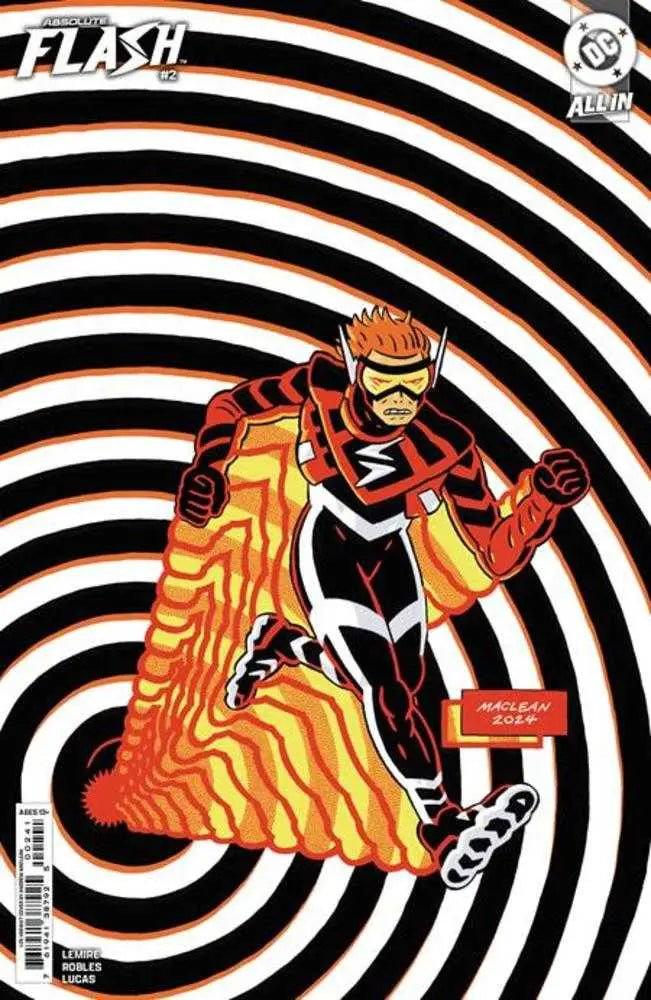 Absolute Flash #2 Cover E 1 in 25 Andrew Maclean Card Stock Variant DC Comics