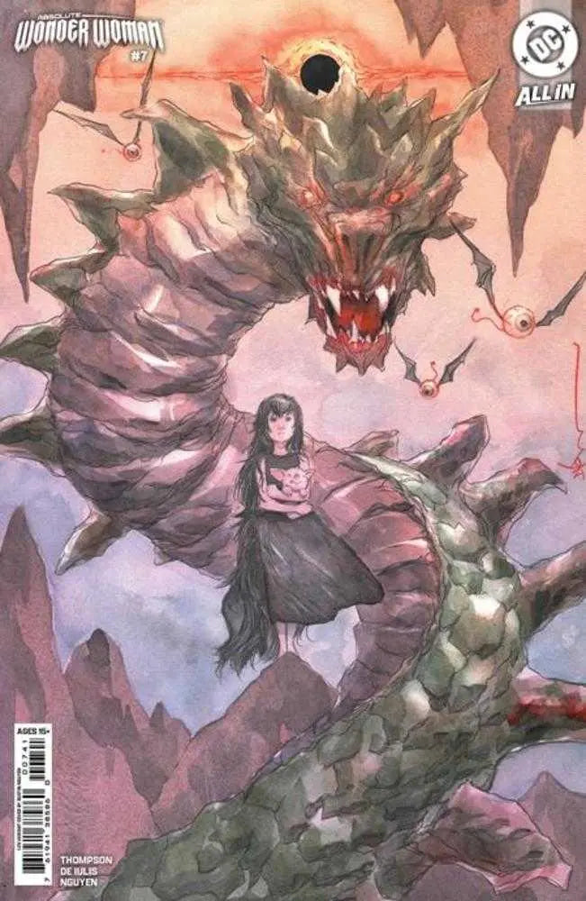 Absolute Wonder Woman #7 Cover D 1 in 25 Dustin Nguyen Card Stock Variant DC Comics