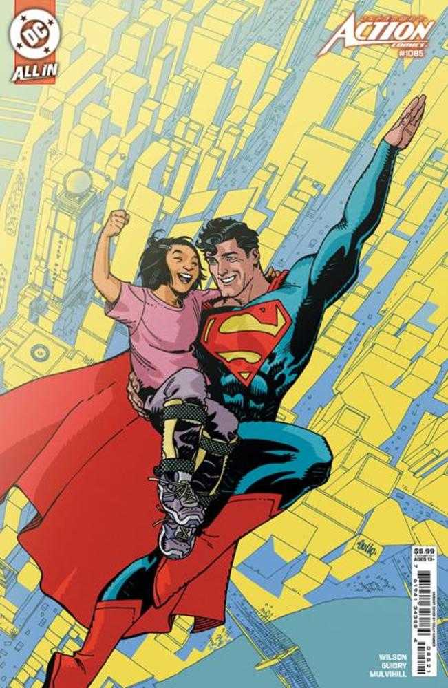 Action Comics #1085 Cover C Cully Hamner Card Stock Variant DC Comics