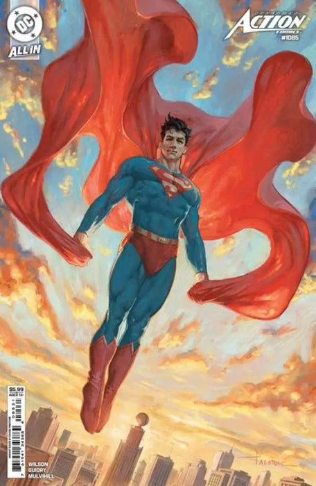 Action Comics #1085 Cover B Davide Paratore Card Stock Variant DC Comics