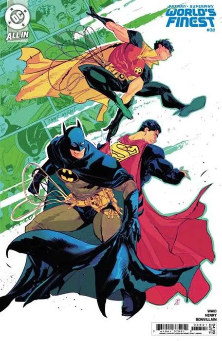 Batman Superman Worlds Finest #38 Cover C Adrian Gutierrez Card Stock Variant (We Are Yesterday) DC Comics