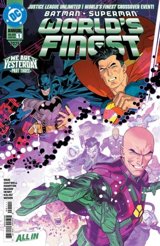 Batman Superman Worlds Finest 2025 Annual #1 (One Shot) Cover A Dan Mora Connecting (We Are Yesterday) DC Comics