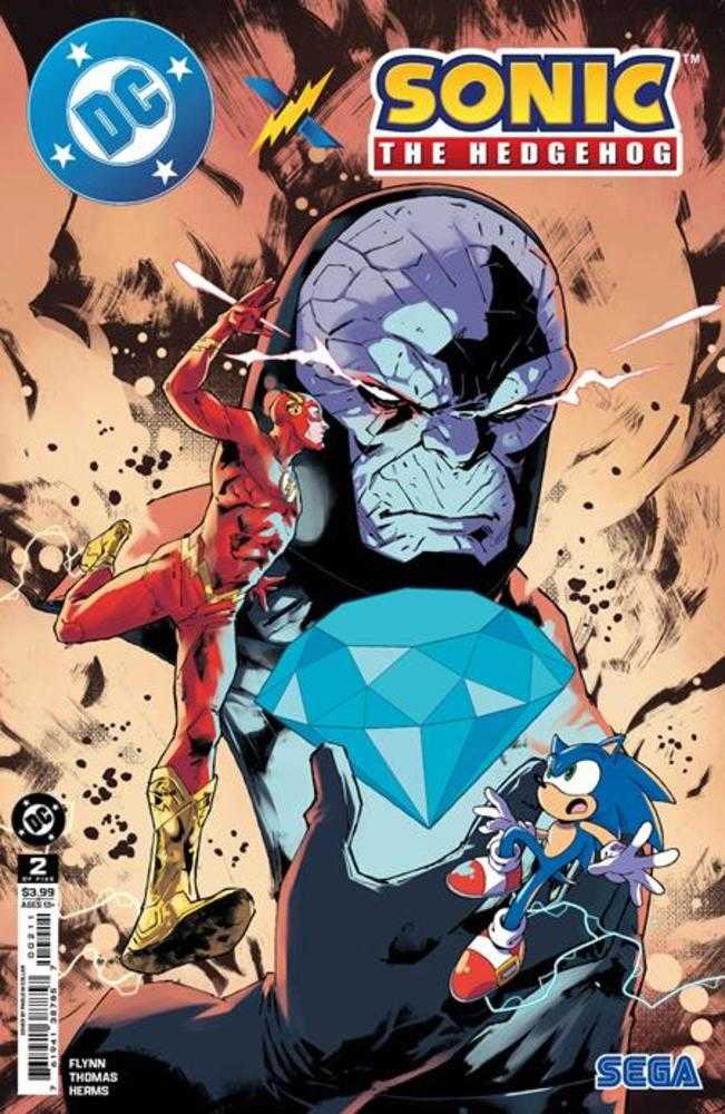 DC X Sonic The Hedgehog #2 (Of 5) Cover A Pablo M Collar DC Comics