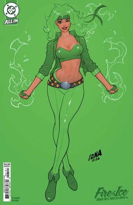 Fire & Ice When Hell Freezes Over #1 (Of 6) Cover B David Nakayama Card Stock Variant DC Comics