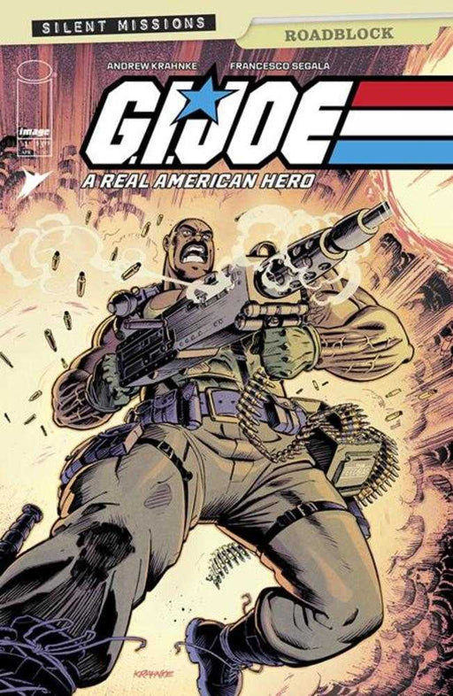 G.I. Joe A Real American Hero Roadblock #1 (One Shot) Cover A Andrew Krahnke Image Comics
