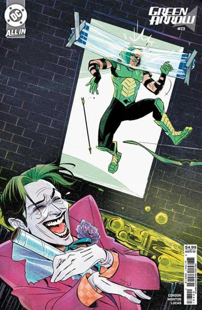Green Arrow #23 Cover C Annie Wu April Fools Card Stock Variant DC Comics