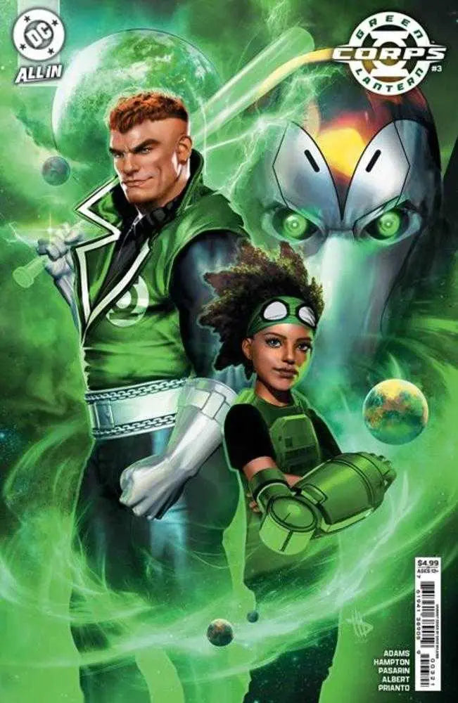 Green Lantern Corps #3 Cover B Dave Wilkins Card Stock Variant DC Comics