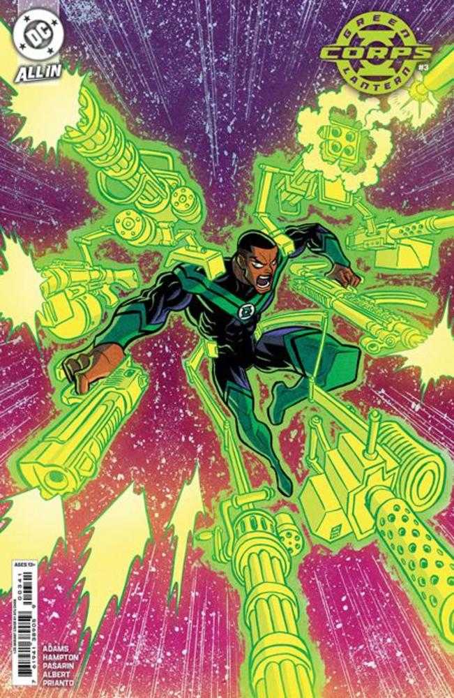 Green Lantern Corps #3 Cover E 1 in 25 Afu Chan Card Stock Variant DC Comics