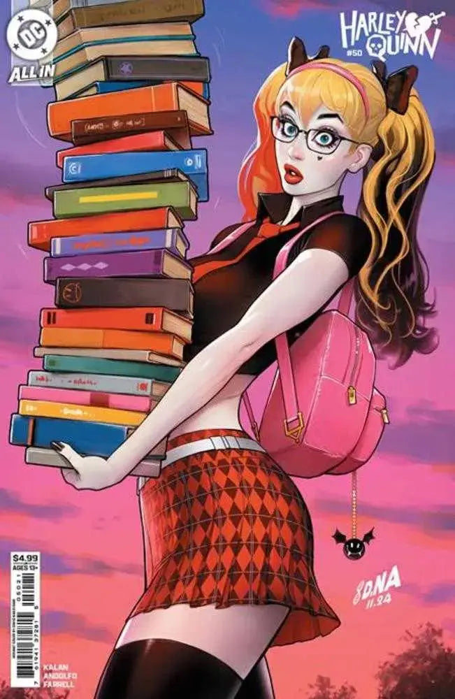 Harley Quinn #50 Cover B David Nakayama Card Stock Variant DC Comics