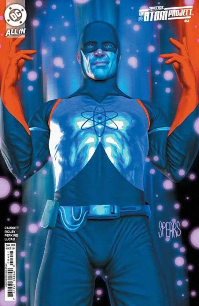 Justice League The Atom Project #4 (Of 6) Cover B Mark Spears Card Stock Variant DC Comics