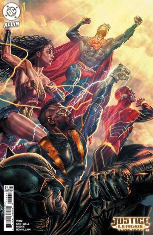 Justice League Unlimited #6 Cover B Lee Bermejo Card Stock Variant (We Are Yesterday) DC Comics
