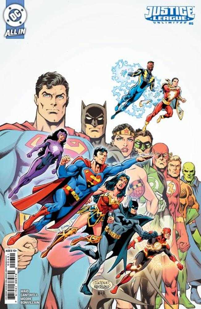 Justice League Unlimited #6 Cover E 1 in 25 Dan Jurgens Card Stock Variant (We Are Yesterday) DC Comics