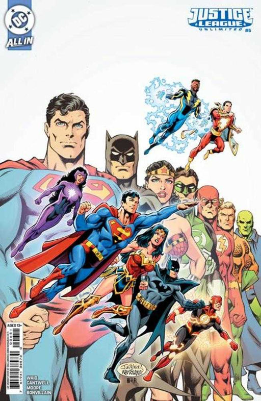 Justice League Unlimited #6 Cover E 1 in 25 Dan Jurgens Card Stock Variant (We Are Yesterday) DC Comics