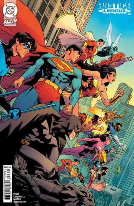Justice League Unlimited #6 Cover F 1 in 50 Travis G Moore Card Stock Variant (We Are Yesterday) DC Comics