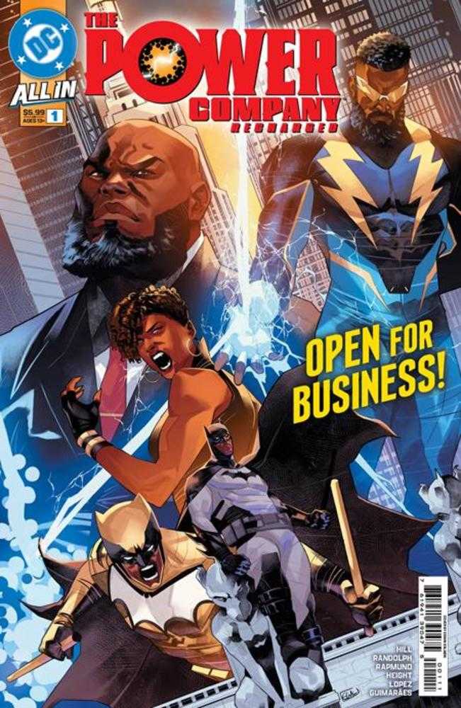 Power Company Recharged #1 (One Shot) Cover A Edwin Galmon DC Comics
