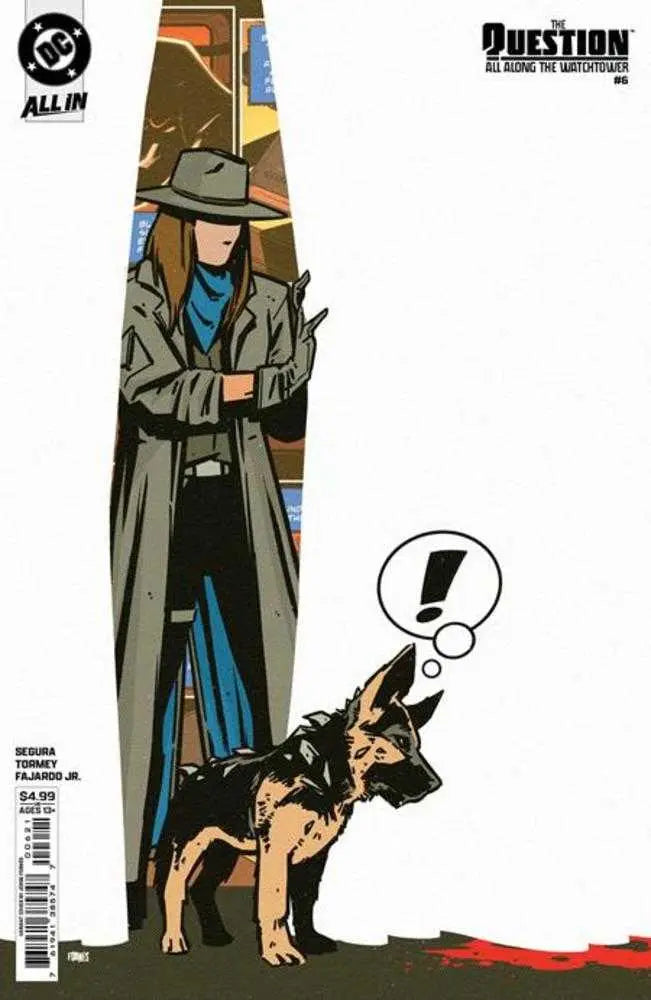 Question All Along The Watchtower #6 (Of 6) Cover B Jorge Fornes Card Stock Variant DC Comics