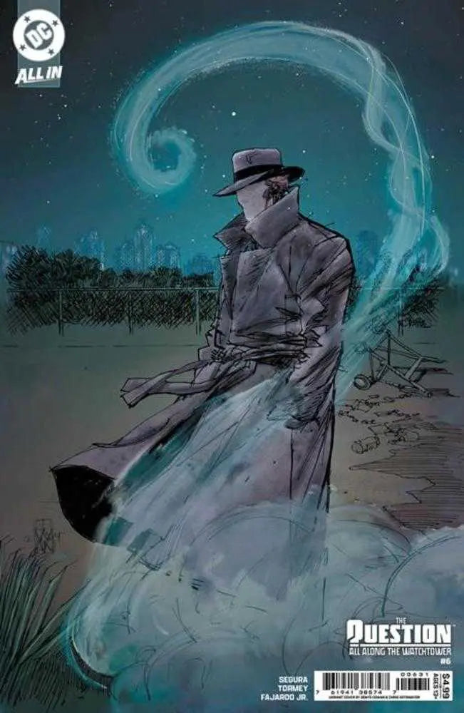 Question All Along The Watchtower #6 (Of 6) Cover C Denys Cowan Card Stock Variant DC Comics