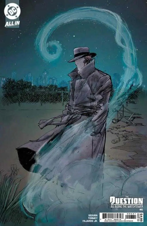 Question All Along The Watchtower #6 (Of 6) Cover C Denys Cowan Card Stock Variant DC Comics