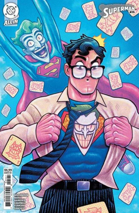 Superman #25 Cover F Dan Hipp April Fools Card Stock Variant DC Comics