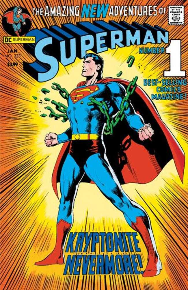Superman #233 Facsimile Edition Cover A Neal Adams DC Comics