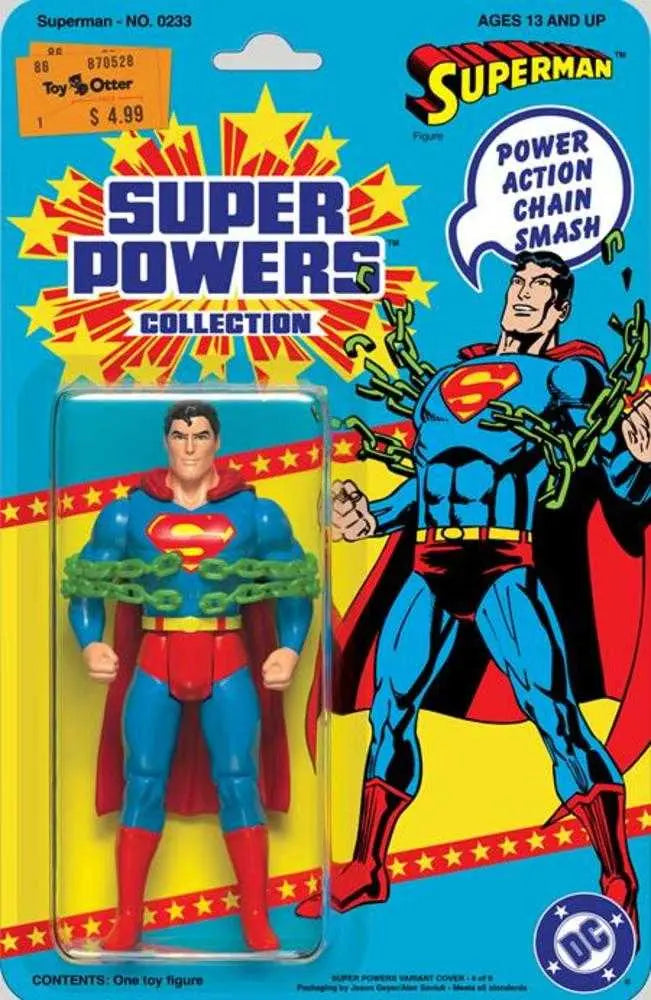 Superman #233 Facsimile Edition Cover B Jason Geyer & Alex Saviuk Super Powers Card Stock Variant DC Comics