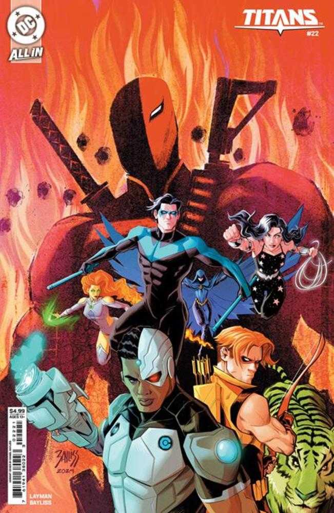 Titans #22 Cover C Daniel Bayliss Card Stock Variant DC Comics