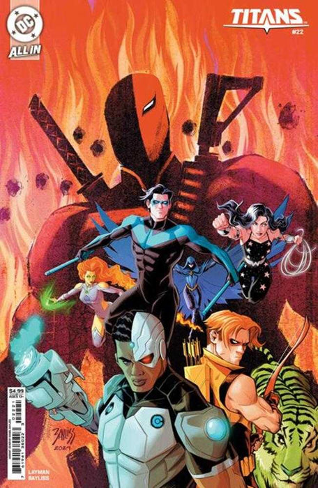 Titans #22 Cover C Daniel Bayliss Card Stock Variant DC Comics