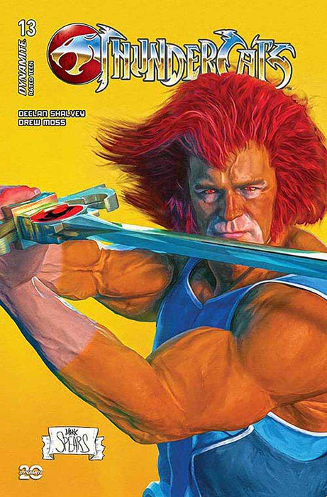 Thundercats #13 Cover V Foc Spears Original Dynamite Entertainment