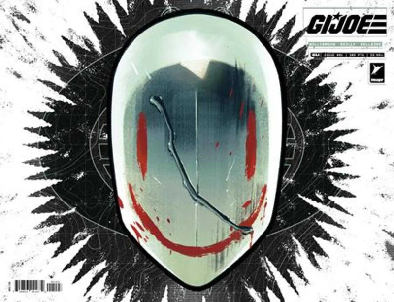 G.I. Joe #1 3RD Printing Cover D Andrea Milana & Andres Juarez Cobra Commander Mask Wraparound Variant Image Comics