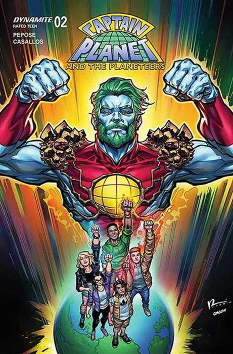 Captain Planet #2 Cover A Chad Hardin Dynamite Entertainment