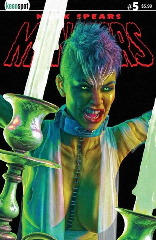Mark Spears Monsters #5 Cover B Mark Spears Haircut Variant Keenspot Entertainment