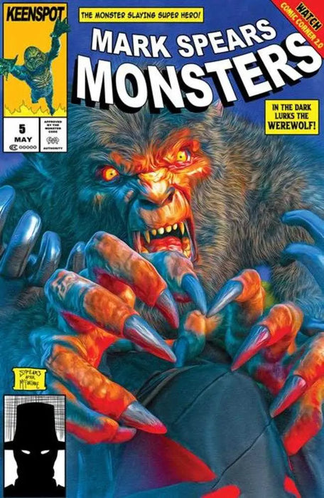 Mark Spears Monsters #5 Cover C Mark Spears Asm #313 Homage Variant Keenspot Entertainment