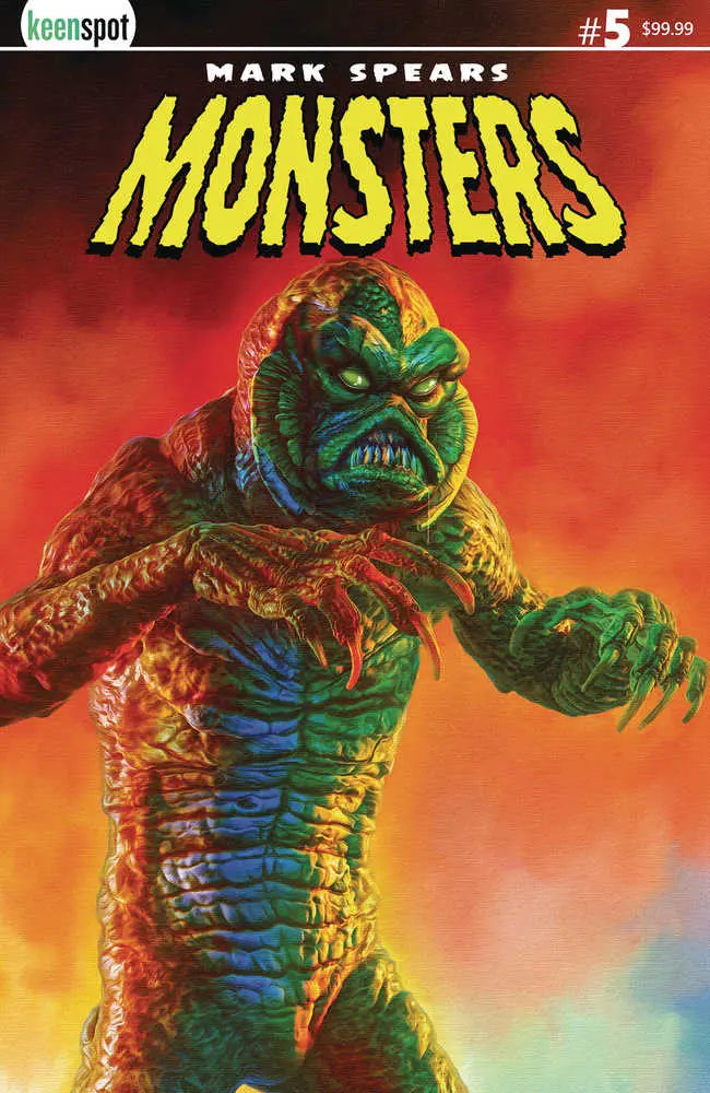 Mark Spears Monsters #5 Cover G Metal Cover Keenspot Entertainment
