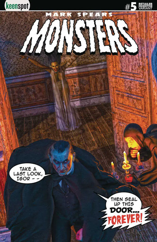 Mark Spears Monsters #5 Cover H 25 Variant Edition Keenspot Entertainment