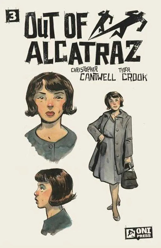 Out Of Alcatraz #3 (Of 5) Cover C 10 Copy Variant Edition Crooks Sketch Oni Press
