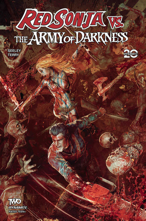 Red Sonja vs Aod #2 Cover A Barends Dynamite Entertainment