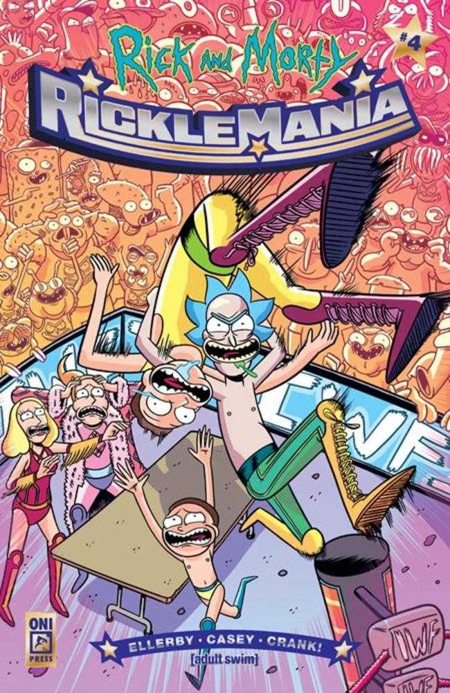 Rick And Morty Ricklemania #4 (Of 4) Cover A Inc Marc Ellerby Variant Oni Press