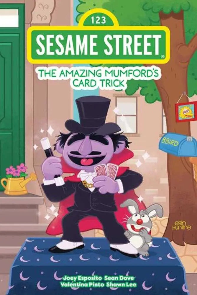 Sesame Street The Amazing Mumfords Card Trick Hardcover Oni Press