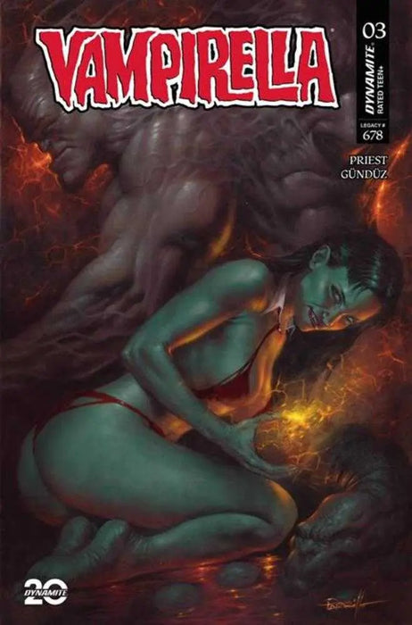 Vampirella (2025) #3 Cover A Lucio Parrillo Dynamite Entertainment