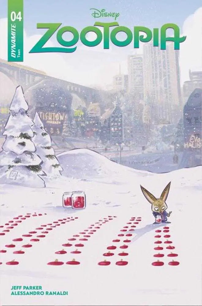 Zootopia #4 Cover B Alessandro Ranaldi Variant Dynamite Entertainment