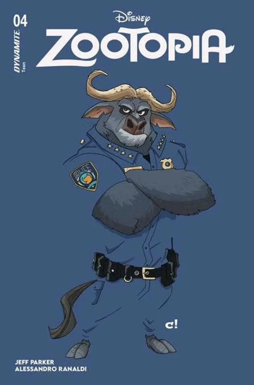 Zootopia #4 Cover C Craig Rousseau Color Bleed Variant Dynamite Entertainment