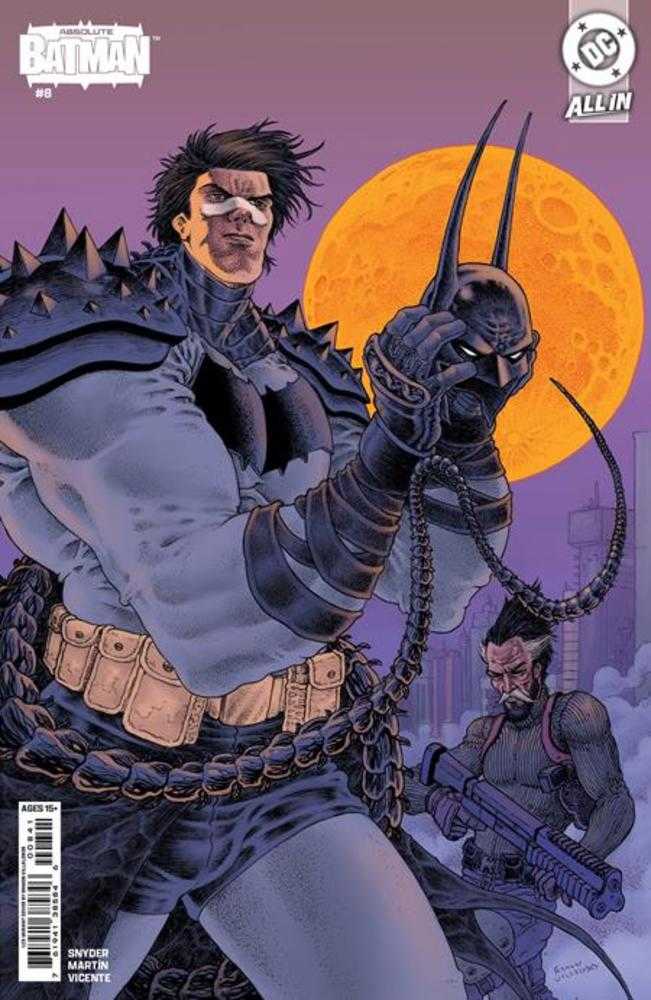 Absolute Batman #8 Cover D 1 in 25 Ramon Villalobos Card Stock Variant DC Comics