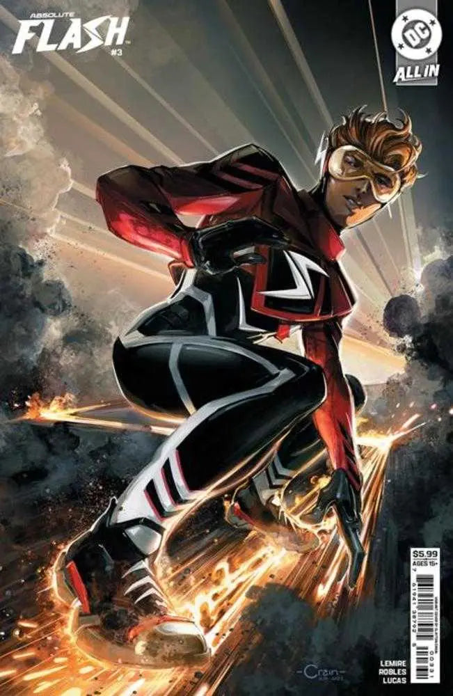Absolute Flash #3 Cover C Clayton Crain Card Stock Variant DC Comics