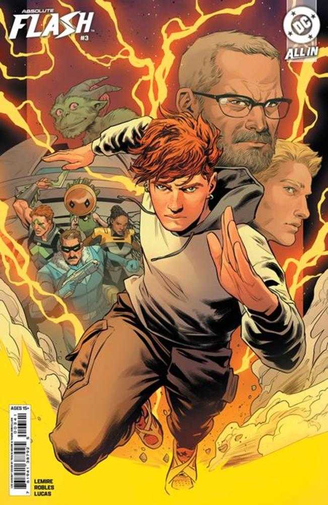 Absolute Flash #3 Cover D 1 in 25 Travis Moore Card Stock Variant DC Comics