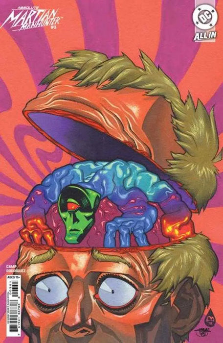 Absolute Martian Manhunter #3 (Of 12) Cover E 1 in 50 Shawn Crystal Card Stock Variant DC Comics