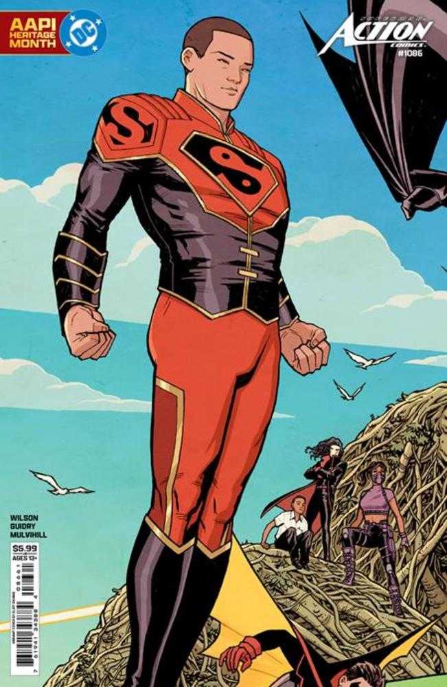 Action Comics #1086 Cover D Cliff Chiang Aapi Heritage Month Connecting Card Stock Variant DC Comics